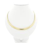 Image 1 of Gold Omega link necklace | 41 cm