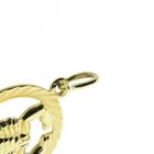 Image 5 of Gold zodiac sign pendant; Scorpio