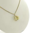 Image 3 of Gold pendant; Faith, hope and love