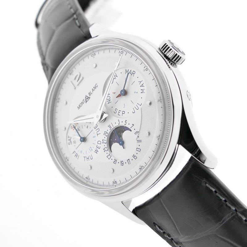 Image 12 of Montblanc Heritage Perpetual Calendar; Automatic men's watch with perpetual calendar