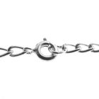 Image 7 of Silver basic chain; Wide gourmet link 3.0 mm | 50 cm