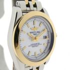 Image 3 of Breitling Galactic 'Sleek' C71330; Gold/steel women's watch with mother-of-pearl dial