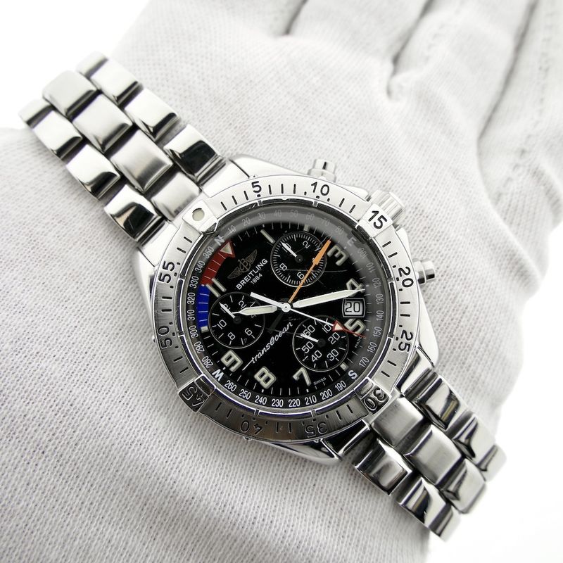 Image 11 of Breitling Transocean; Chronograph men's watch