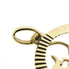 Image 6 of Gold zodiac sign pendant; Cancer