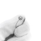 Image 10 of White gold entourage ring with 0.25 ct. diamond | Diamonde