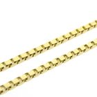 Image 6 of Gold Venetian link chain | 38.5 cm
