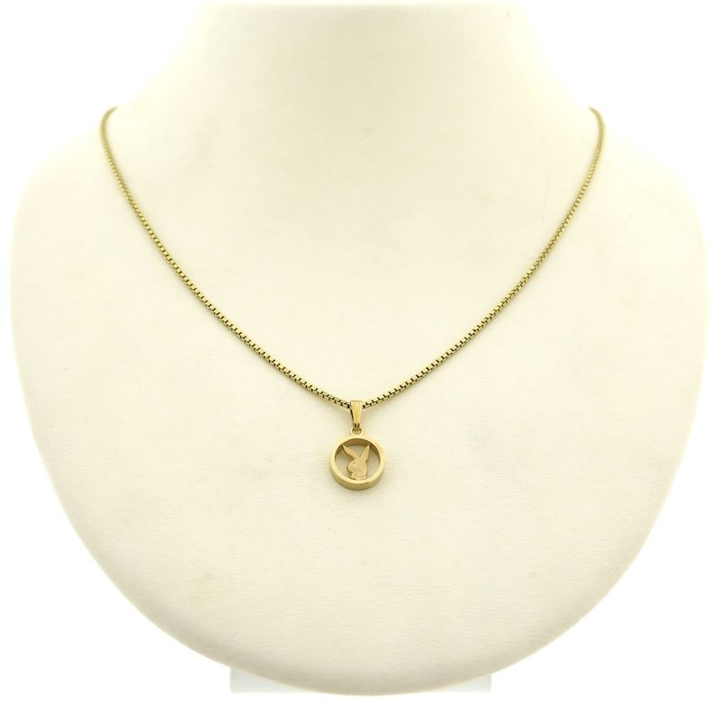 Image 5 of 9 carat Playboy bunny pendant.