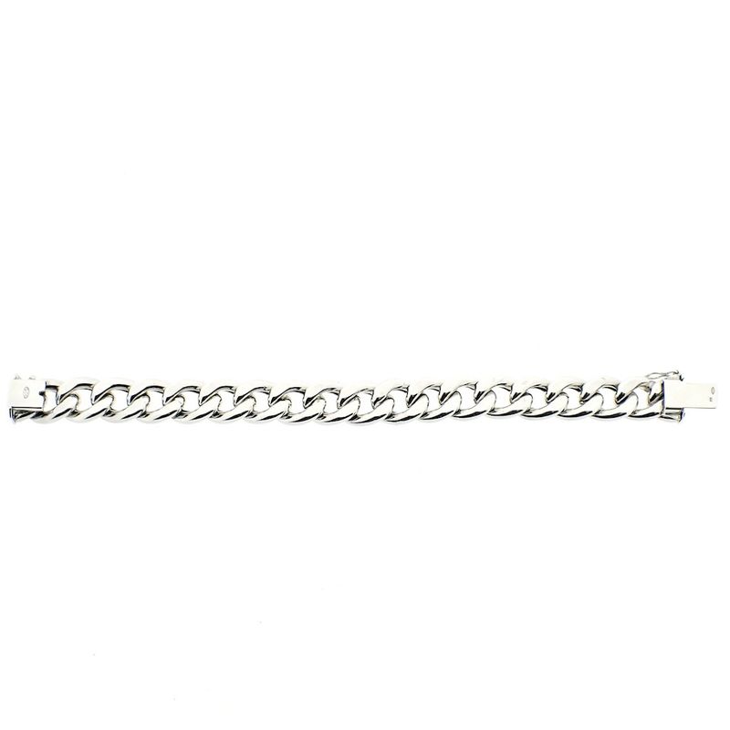 Image 6 of Sturdy silver gourmet bracelet | 20 cm