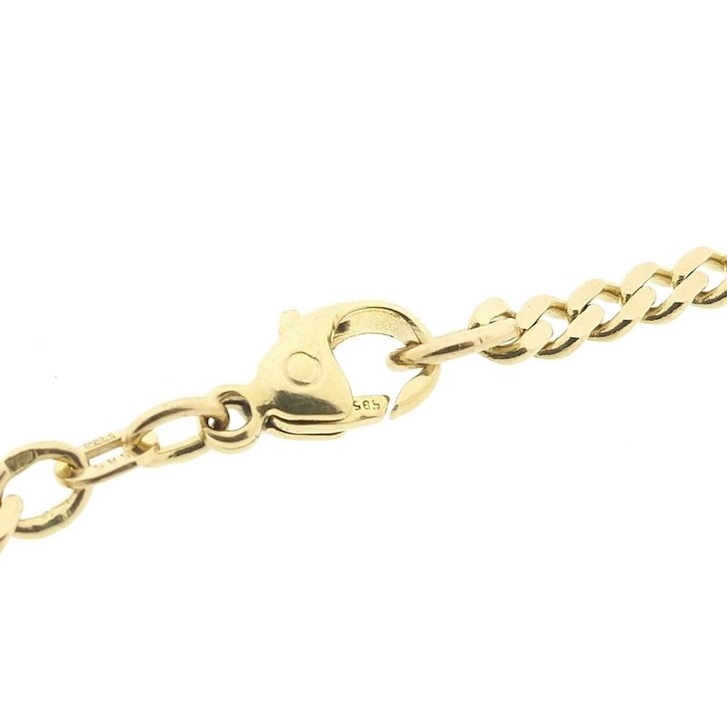 Image 3 of Gold gourmet link bracelet
