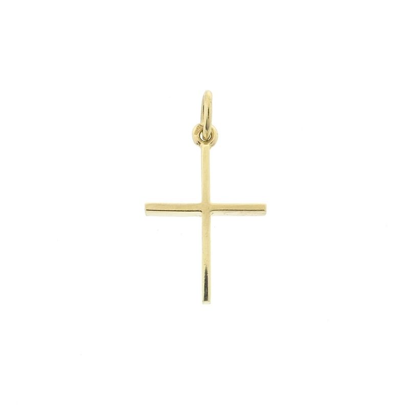 Image 1 of Gold pendant of a cross