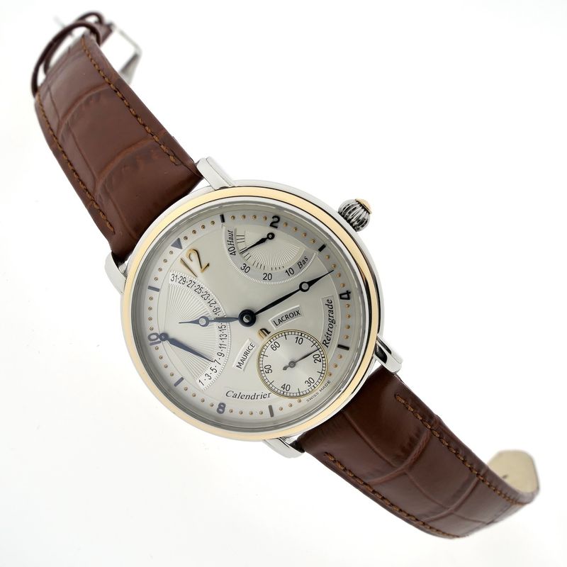 Image 7 of Maurice Lacroix Masterpiece Retrograde 76840; 18k gold/steel men's watch