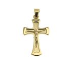 Image 1 of Gold pendant of a cross with corpus