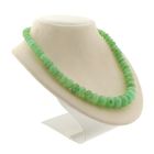 Image 3 of 9 crt. bead necklace jade | 45.5 cm