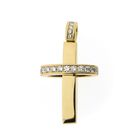 Image 1 of 18-karat gold cross with diamond | Chopard