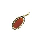 Image 4 of Vintage gold entourage pendant with carnelian