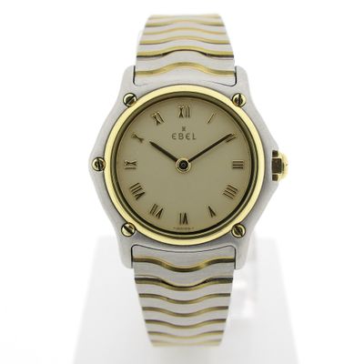 Image 1 of Ebel Wave E1157111; Gold/steel women's watch