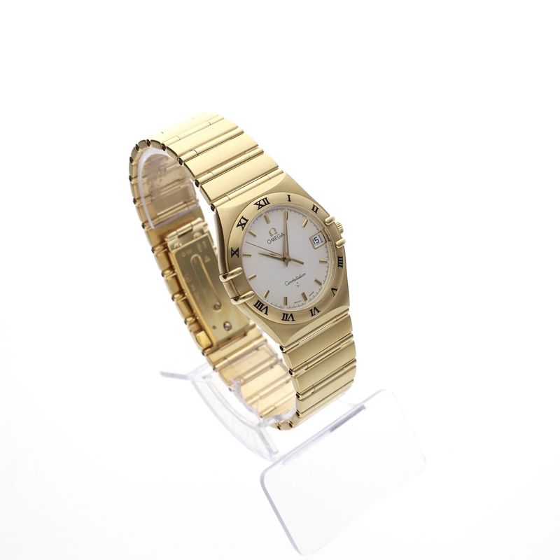 Image 3 of Omega Constellation Date 1112.30.00; 18k gold men's watch