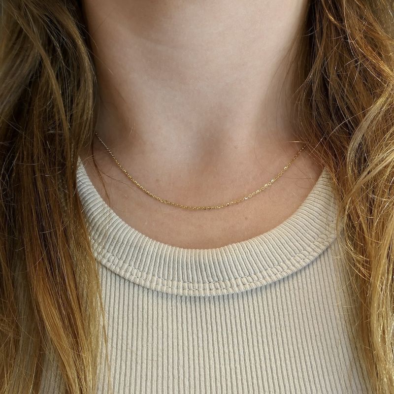 Image 7 of 9 carat anchor link chain | 41.5 cm