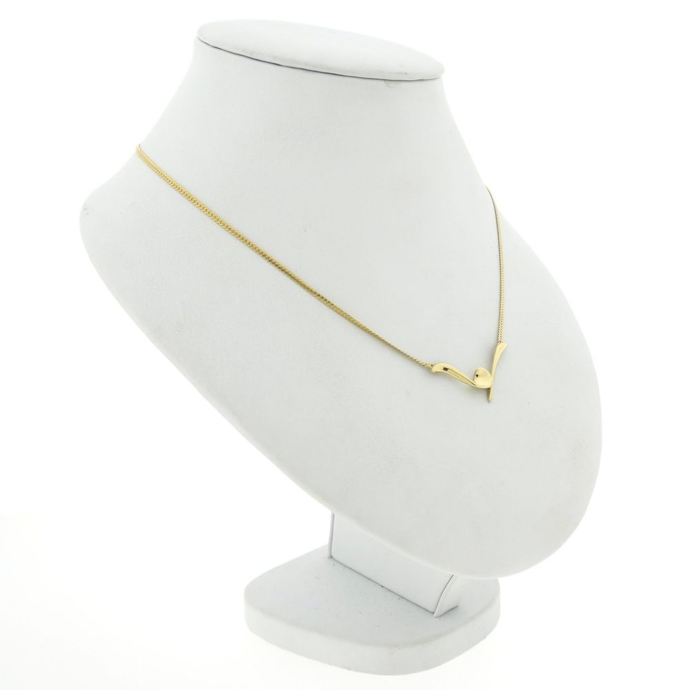 Gouden cardano schakel ketting | Uniek pre-owned | Juweelwinkel.nl
