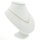 Image 4 of Gold Cardano link chain with fixed pendant | 44 cm