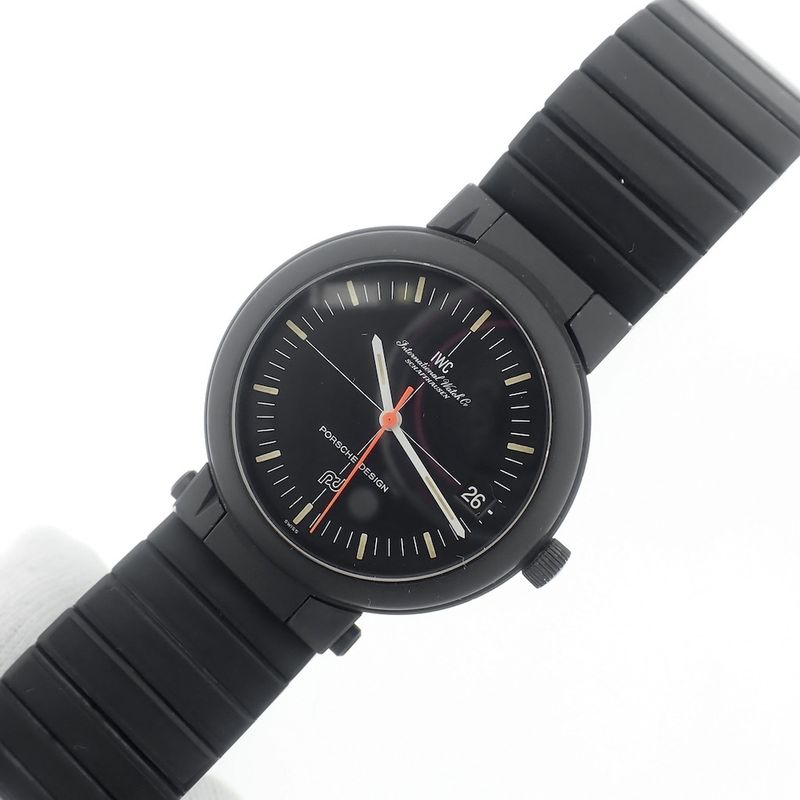 Image 16 of IWC Porsche Design Compass; Automatic men's watch with compass