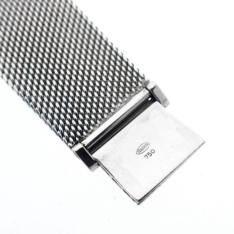 Image 11 of Rolex Cellini; Vintage 18k white gold men's watch