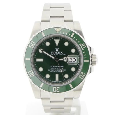 Image 1 of Rolex Submariner 'Hulk' 116610LV; Men's diving watch