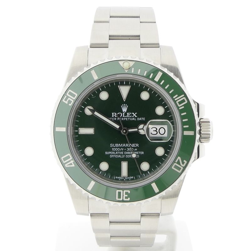 Image 1 of Rolex Submariner 'Hulk' 116610LV; Men's diving watch