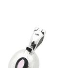 Image 9 of Platinum pendant with pink amethyst