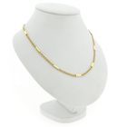 Image 3 of Gold gourmet link chain with closed bars
