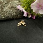 Image 2 of 9 ct. Comedy and tragedy mask pendant/charm