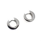 Image 2 of White gold earrings; Ø 11.5 mm