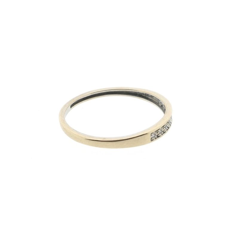 Image 5 of Gold ring/sliding ring with diamond | 0.045 ct.