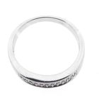 Image 6 of White gold pavé ring with diamonds | 0.11 ct.