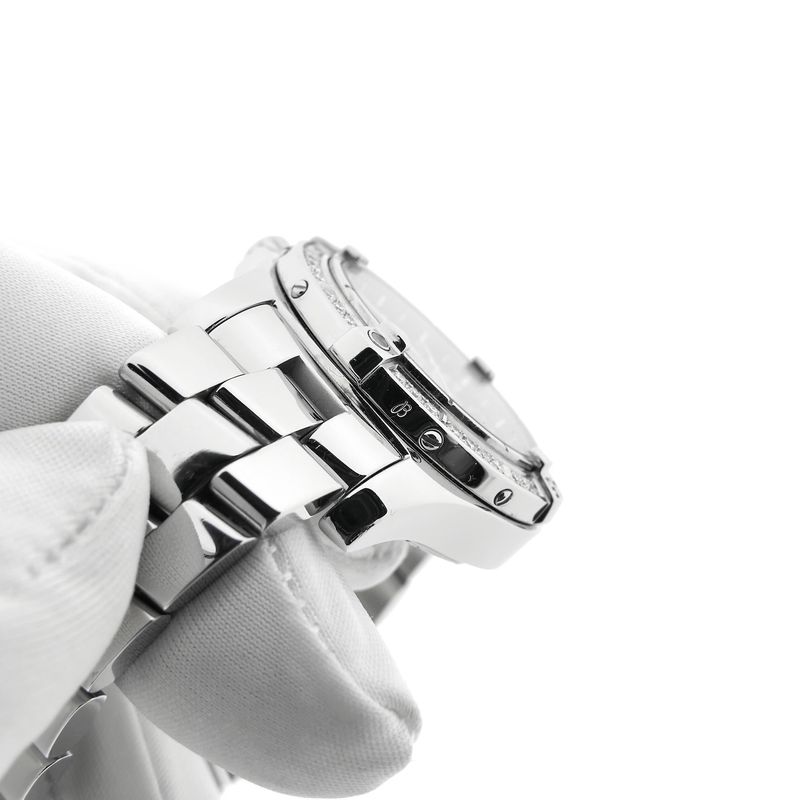 Image 9 of Breitling Colt Oceane 'Diamonds' A77380; Women's watch with diamond bezel