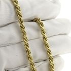 Image 5 of Gold twisted link chain | 45 cm