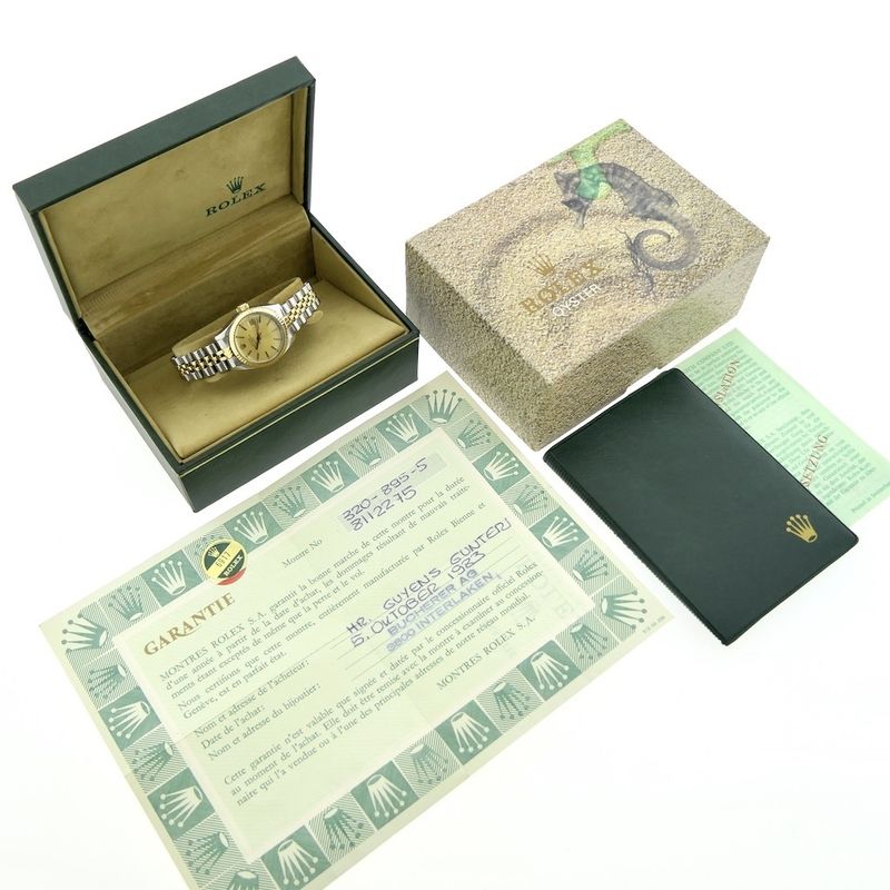 Image 5 of Rolex Datejust 26mm 'Full-Set'; Gold/steel women's watch