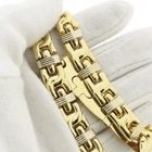 Image 6 of Two-tone gold fantasy link necklace