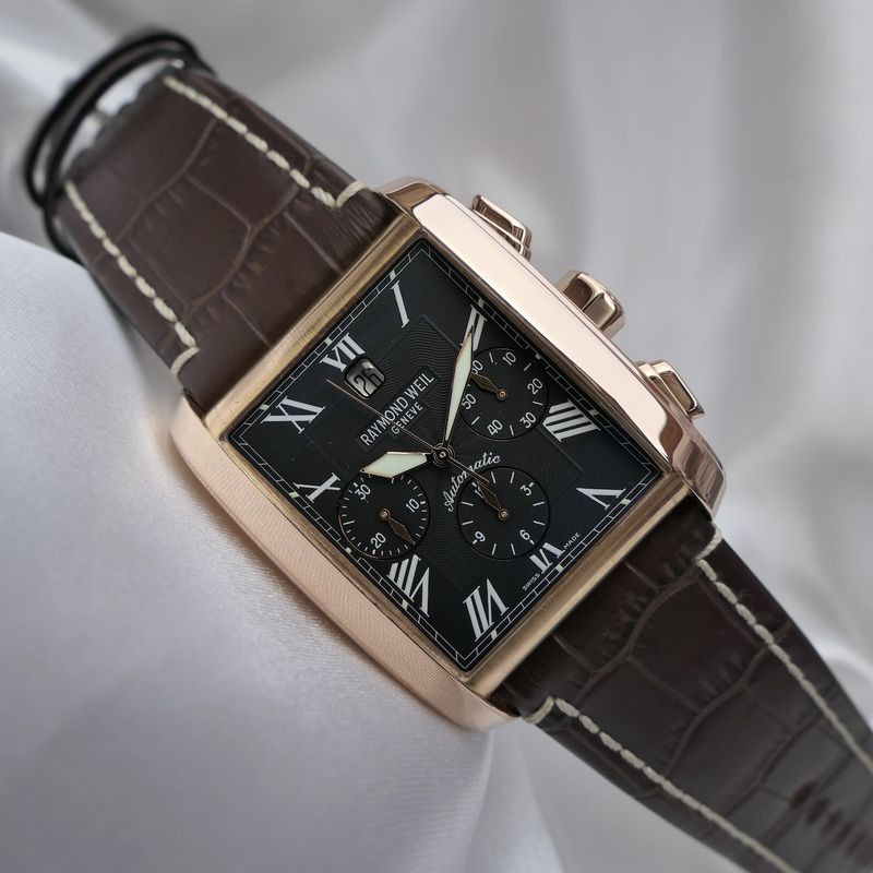 Image 19 of Raymond Weil Don Giovanni Cosi Grande Automatic 14885; 18k Gold men's watch