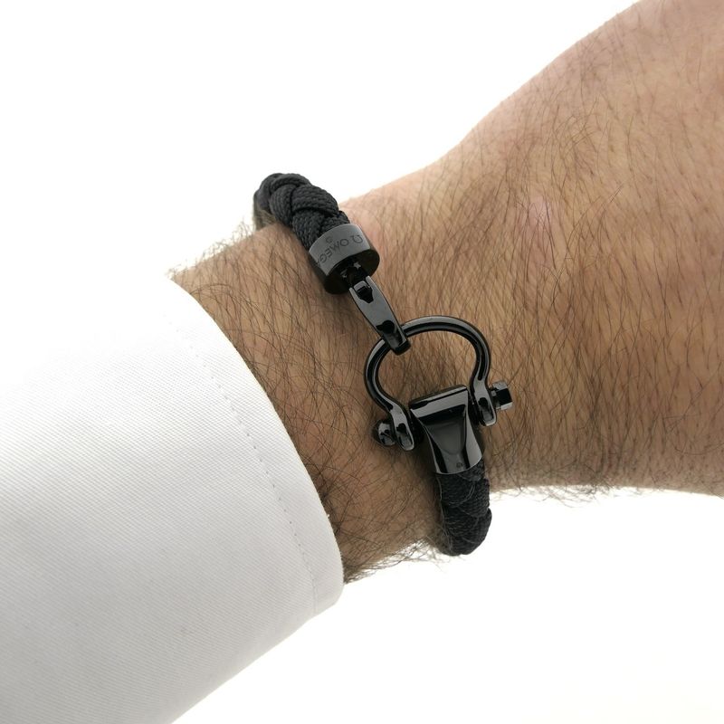 Image 10 of Omega Accessories; Sailing Bracelet; Black; Nylon; (L) 20cm