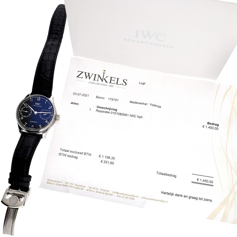 Image 26 of IWC Portugieser '7-Days' Automatic Men's Watch