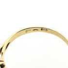 Image 11 of Gold solitaire ring with zirconia