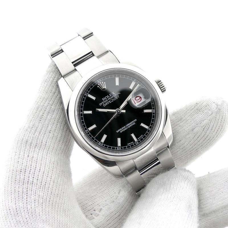 Image 5 of Rolex Datejust 36mm 'Roulette Date' 116200; Automatic watch