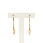 Image 1 of Gold stud earrings with zirconia