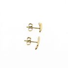 Image 10 of Earrings with Zirconia; 8 Karat