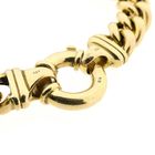Afbeelding 5 van Massief gouden gourmetschakel armband | 20 cm
