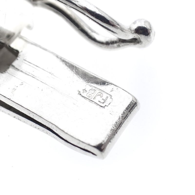 Image 6 of Silver robust gourmet link chain | 38 cm