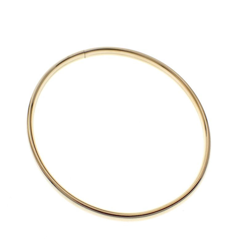 Image 4 of Gold slave bracelet | Ø 61mm