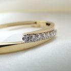 Image 6 of Gold bangle with 1.00 ct. diamond | Ø 56 mm