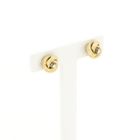 Image 3 of Vintage gold stud earrings with diamond | 0.07 ct.